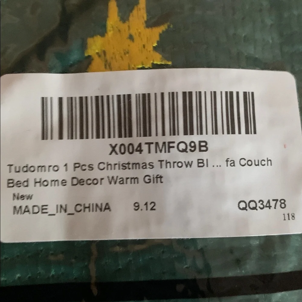Tudomro 3 Pcs 50x60'' Christmas Throw Blanket